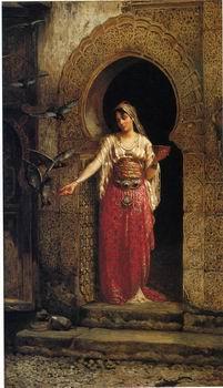 unknow artist Arab or Arabic people and life. Orientalism oil paintings 448 oil painting picture